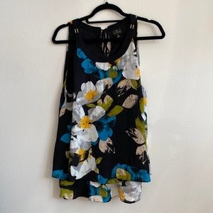 Womens XL Worthington Floral Blouse